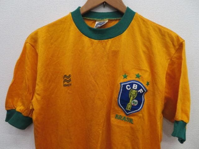 PENALTY80s当時物ブラジル代表　 半袖ユニフォーム　ペナルティ