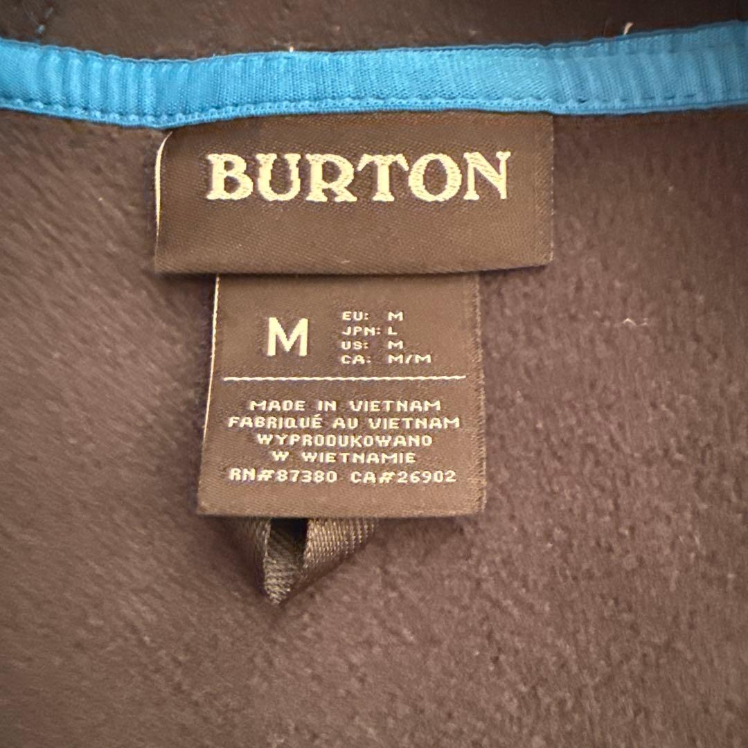 BURTON フルジップ パーカー ジャケット メンズ M