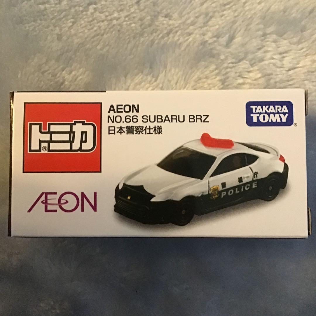 トミカ ミニカー AEONオリジナル　警察車両　4台セット