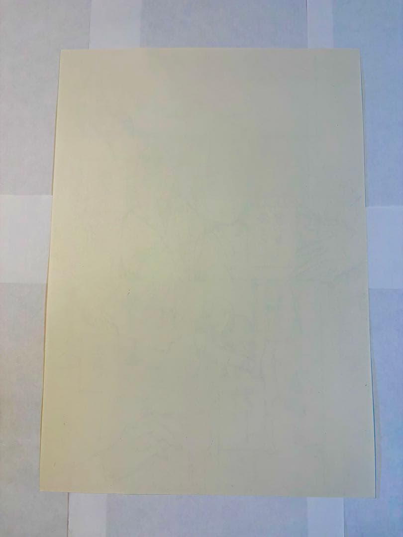 ヴァンパイア騎士原画展 限定 樋野まつり先生 直筆「原稿下絵」1枚　暁　瑠佳