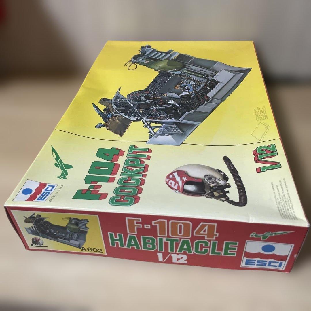ESCI F-104 コクピット 1/12 未組立 伊製Ln506