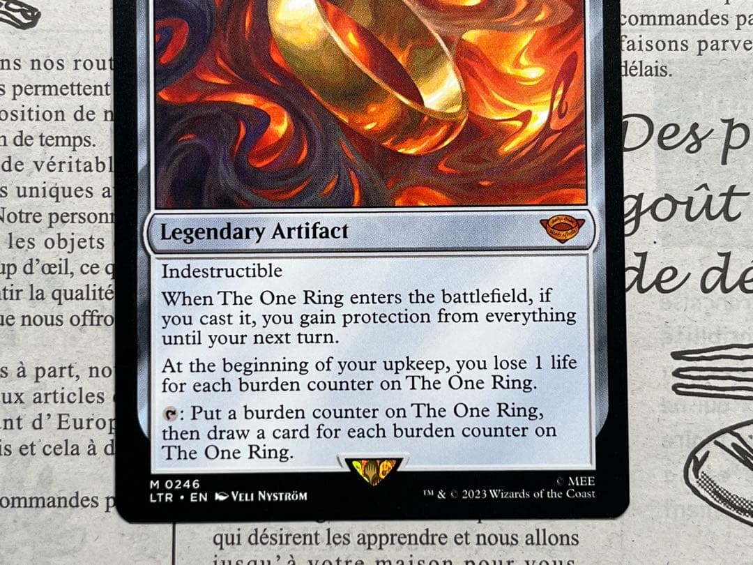 一つの指輪 / The One Ring 英語　MTG