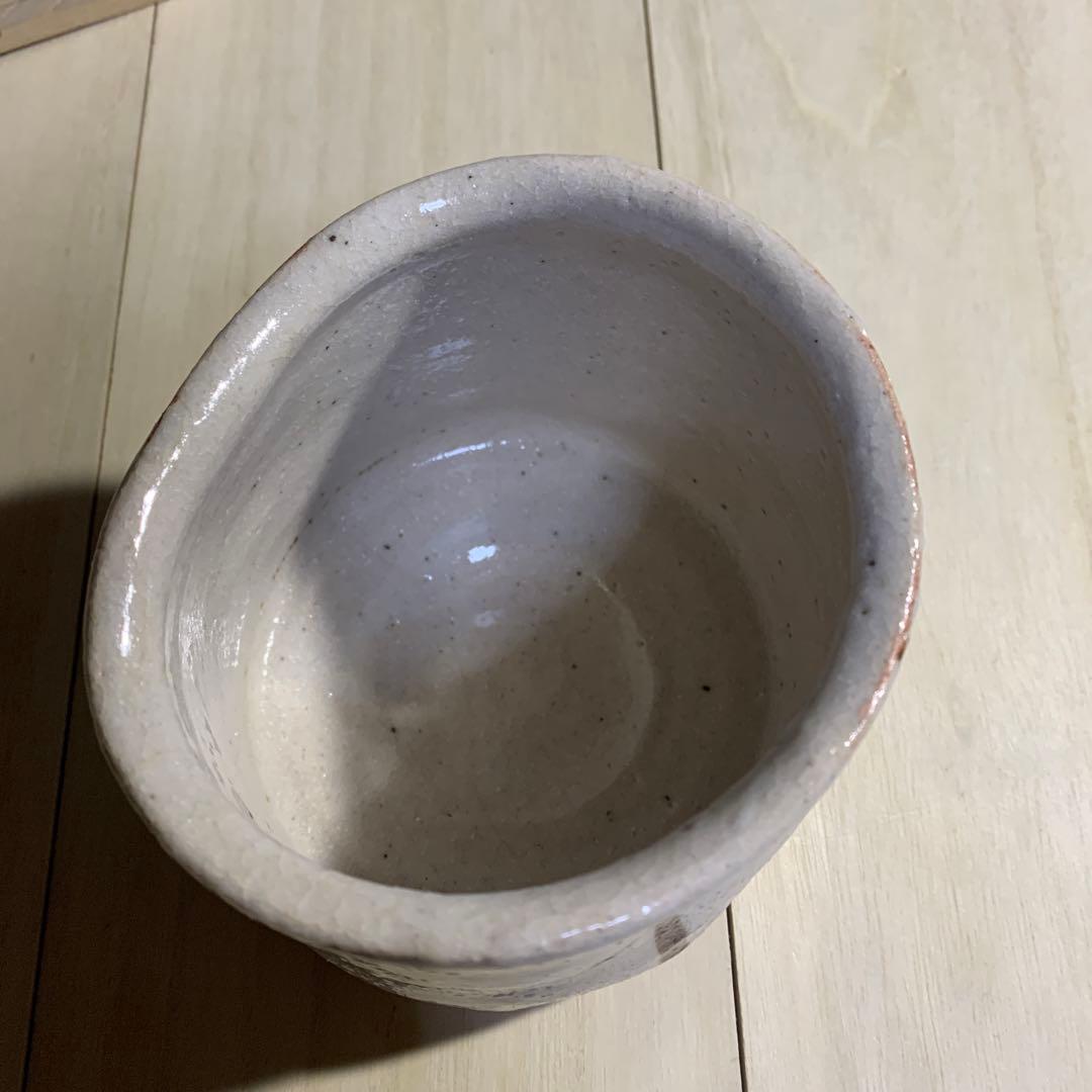 茶道具　月心窯　瀧川恵美子　しの茶碗　共箱