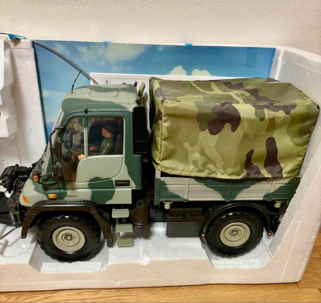 タミヤ RC ウニモグ ハンター 1/12 バッテリー付 迷彩色