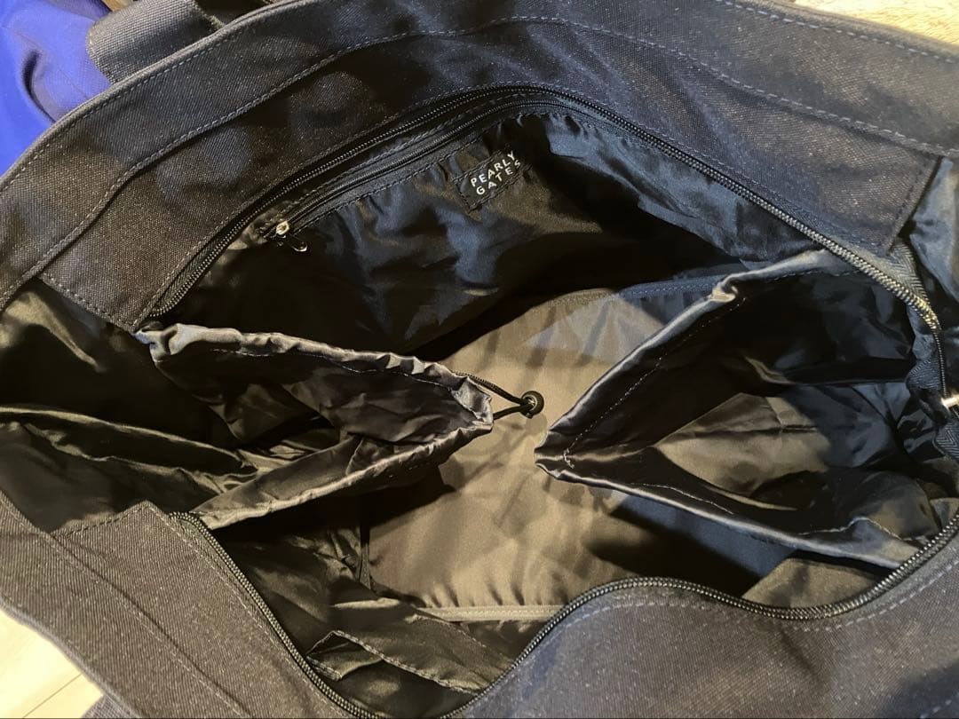 ★値下げ★新品タグ付きパーリーゲイツ　カートバッグ　ロゴ刺繍