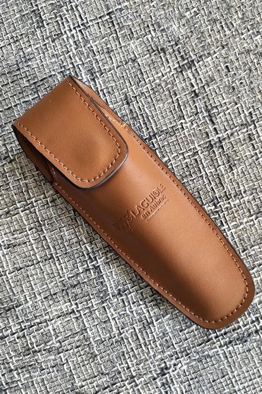 ★ラギオール・アン・オブラック　本革ケース　ブラウン★12cm 標準サイズ★