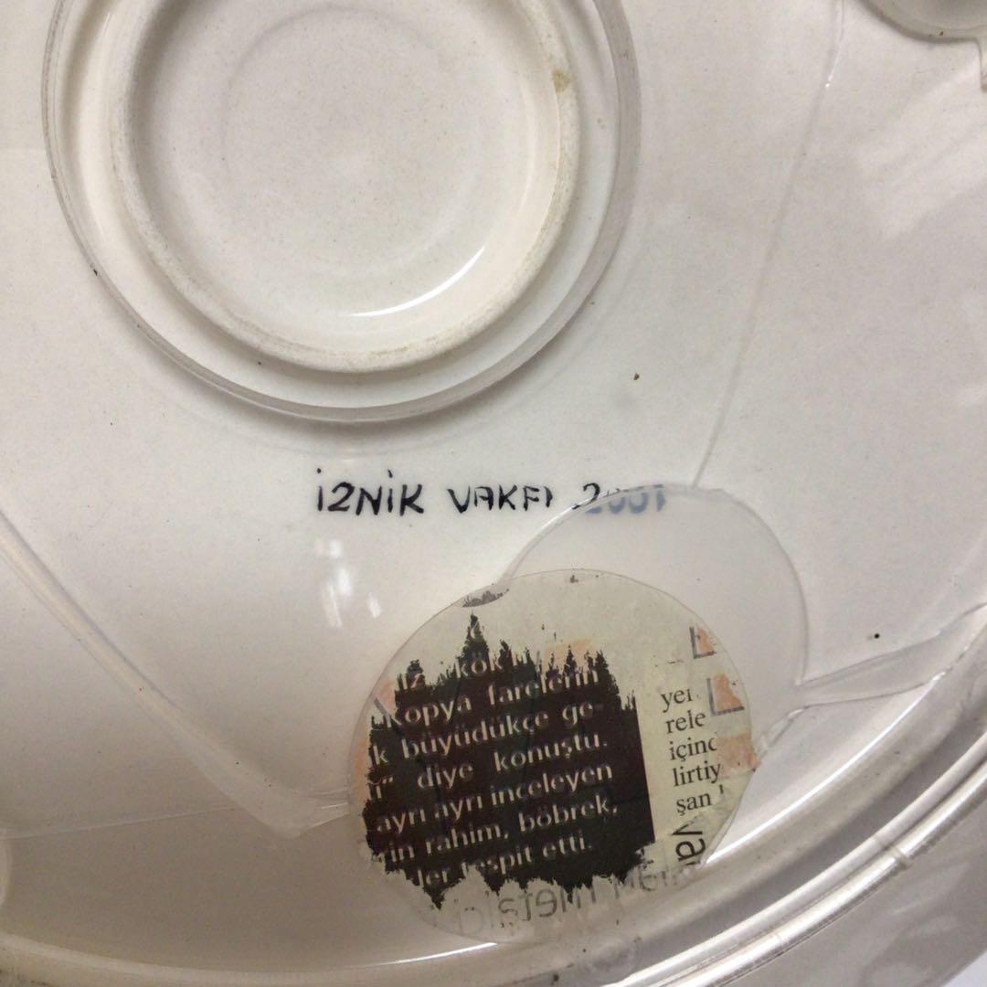 【希少】 sun motoyama 大皿　花柄陶器皿 木箱付き