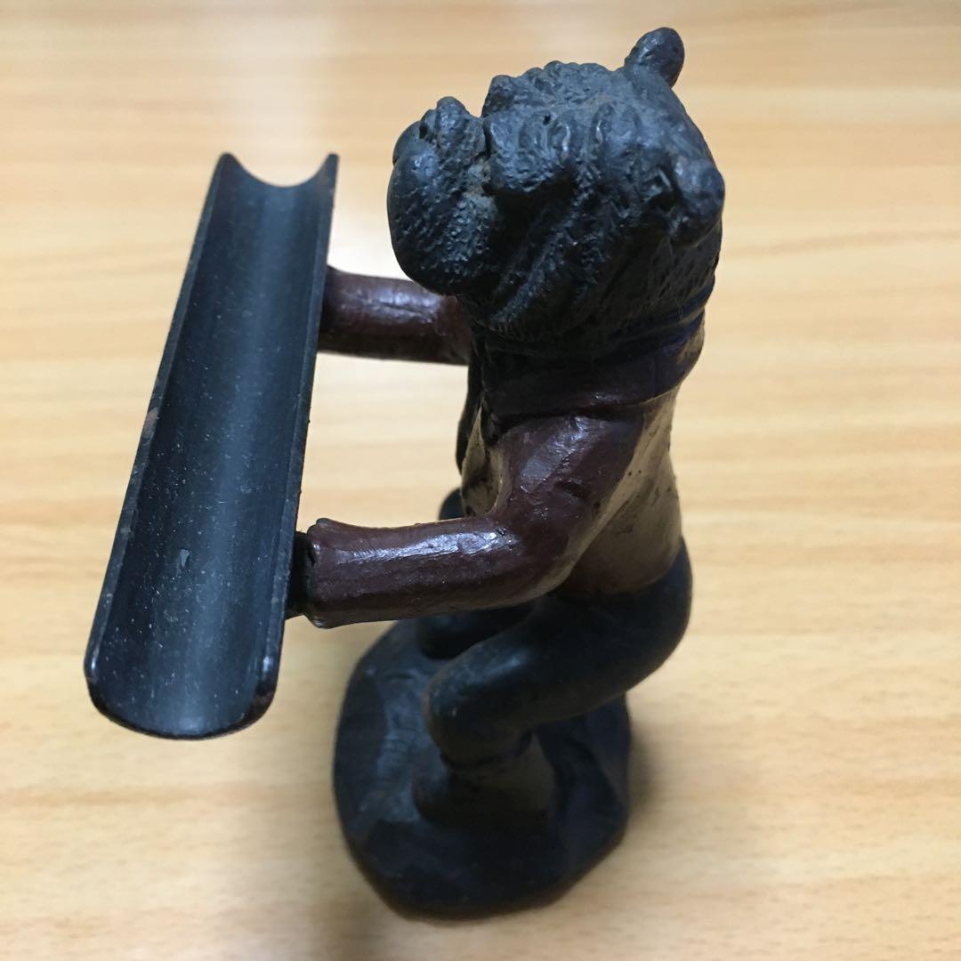 1286 ブルドック 文鎮 ペン置き　鉄　金属製