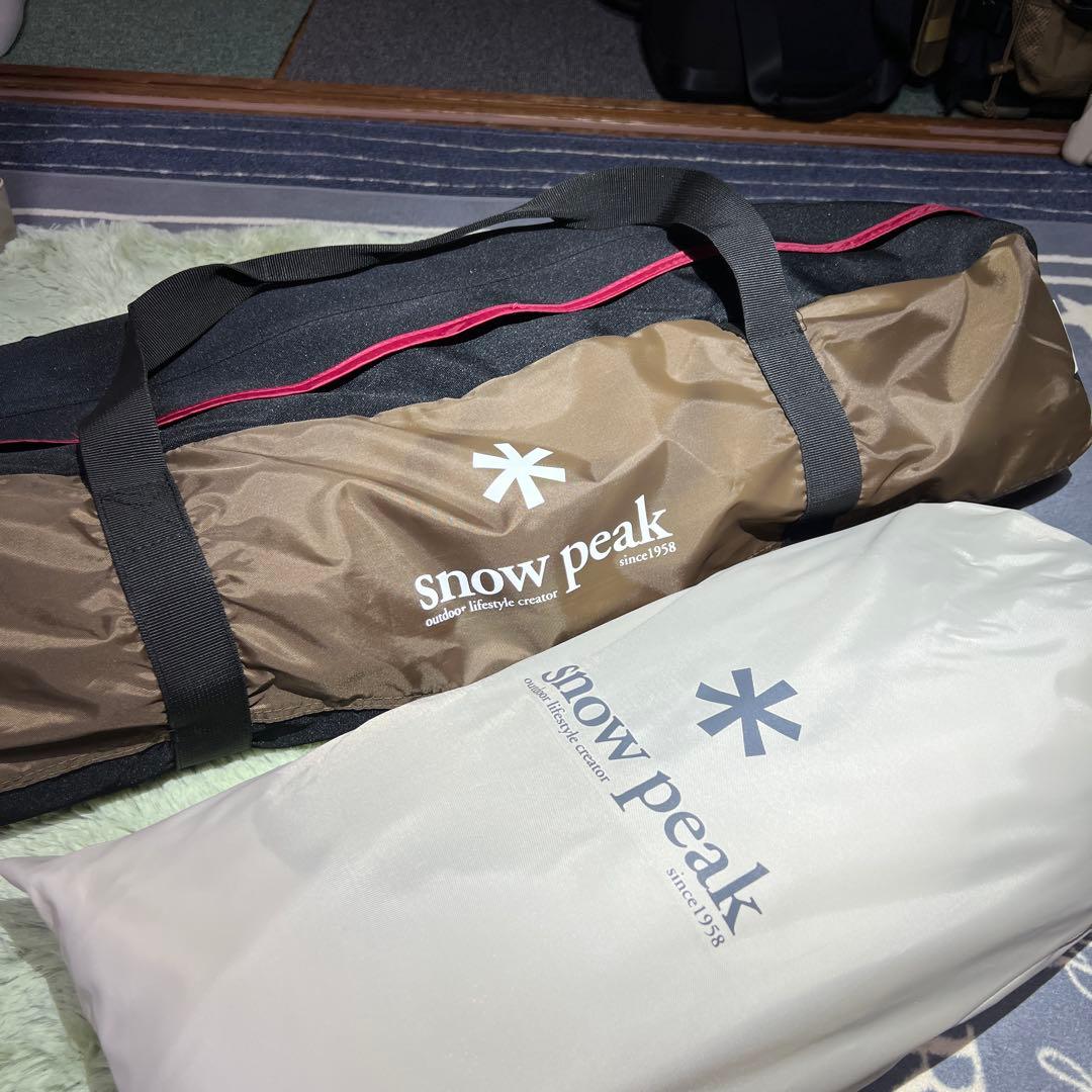 未使用スノーピークHDタープ シールド ヘキサエヴォ Pro.焚火インナーセット