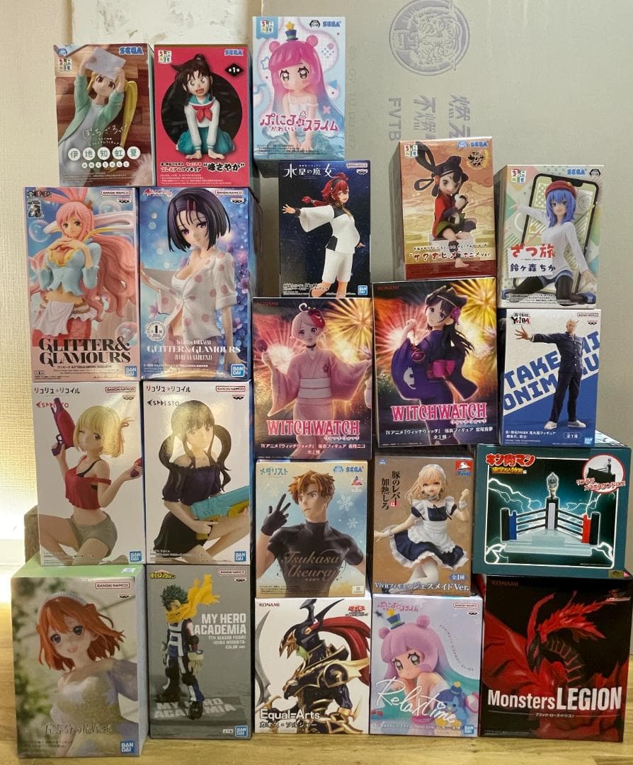 新品未開封 被りなし 美少女系メイン プライズ フィギュア 21点 まとめ