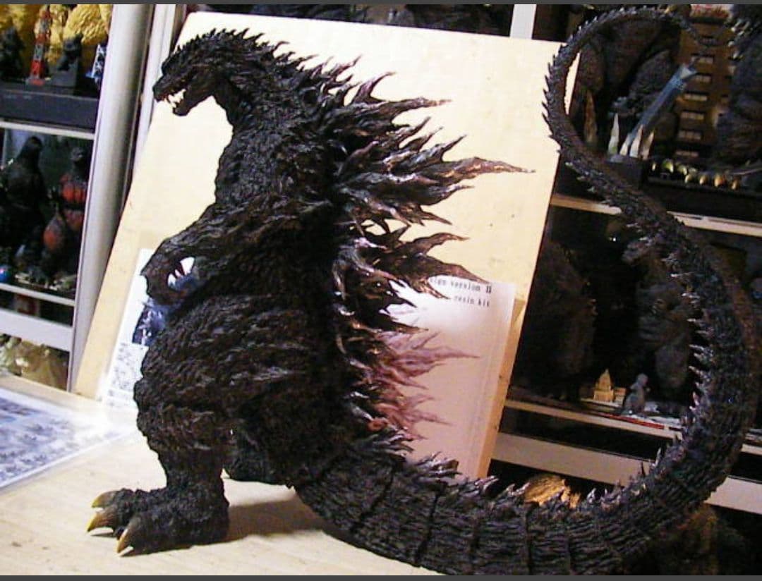 T'sFacto　ゴジラ　ミレニアムデザインver.Ⅱ　 顔周辺改造　 完成品
