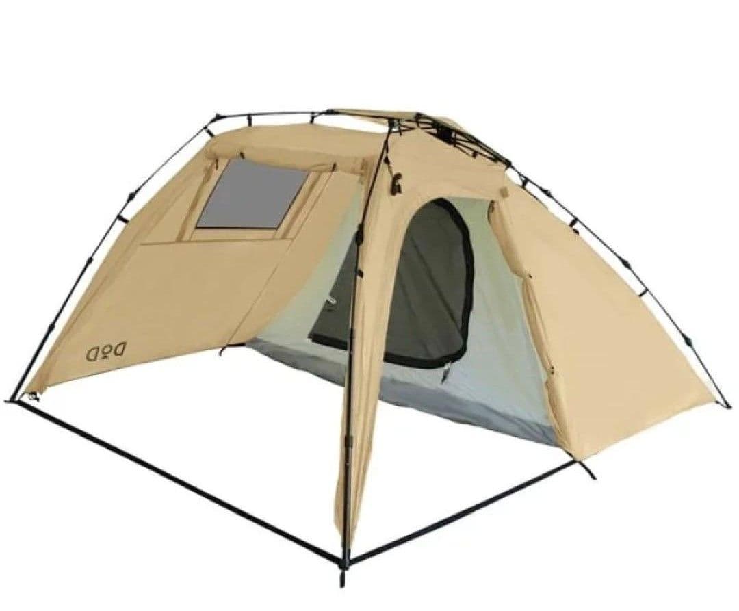 【使用2回】DOD ライダーズバイクインテント T2-466-TN タンカラー