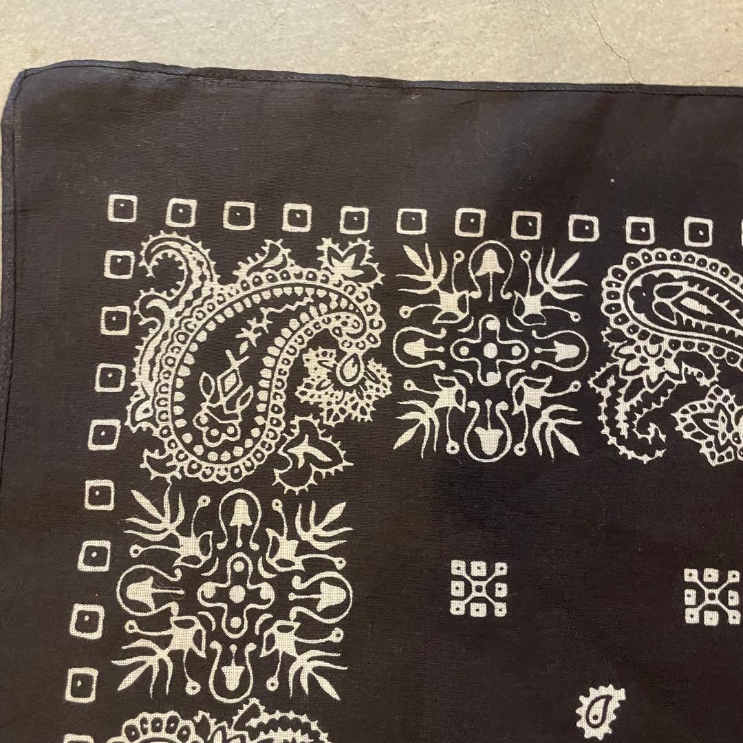 レア　70s〜　ジェイアダムス　ブラック　ドッグタウン バンダナ　USA