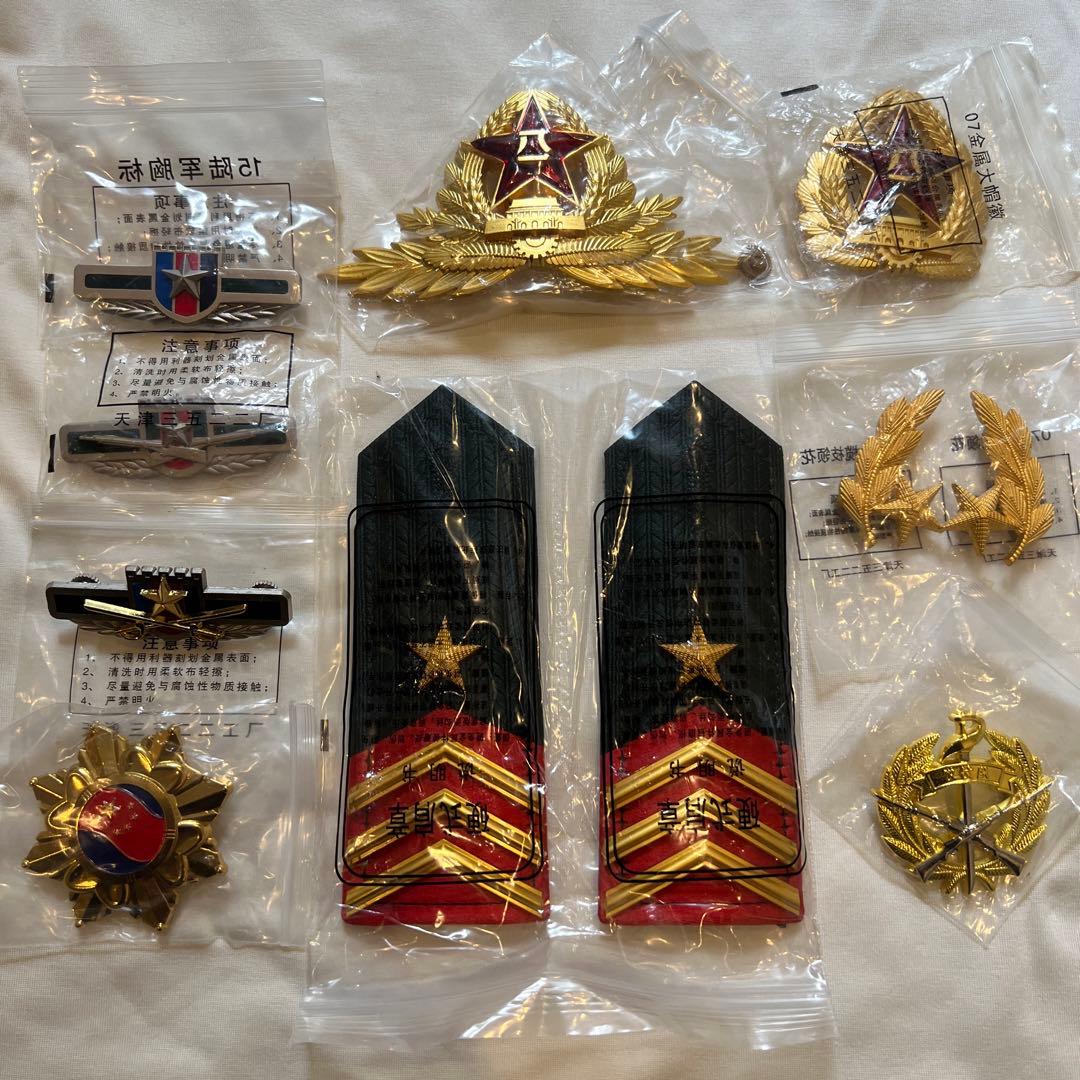 ロシア軍パレード　最新型現役用中国人民解放軍21式儀仗兵礼服上下セット