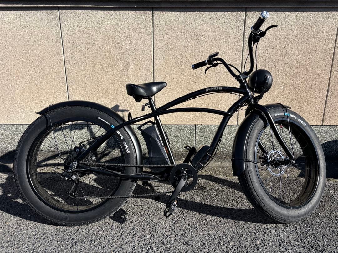 値下げしました RAINBOWビーチクルーザーEL LOCO 電動アシスト自転車