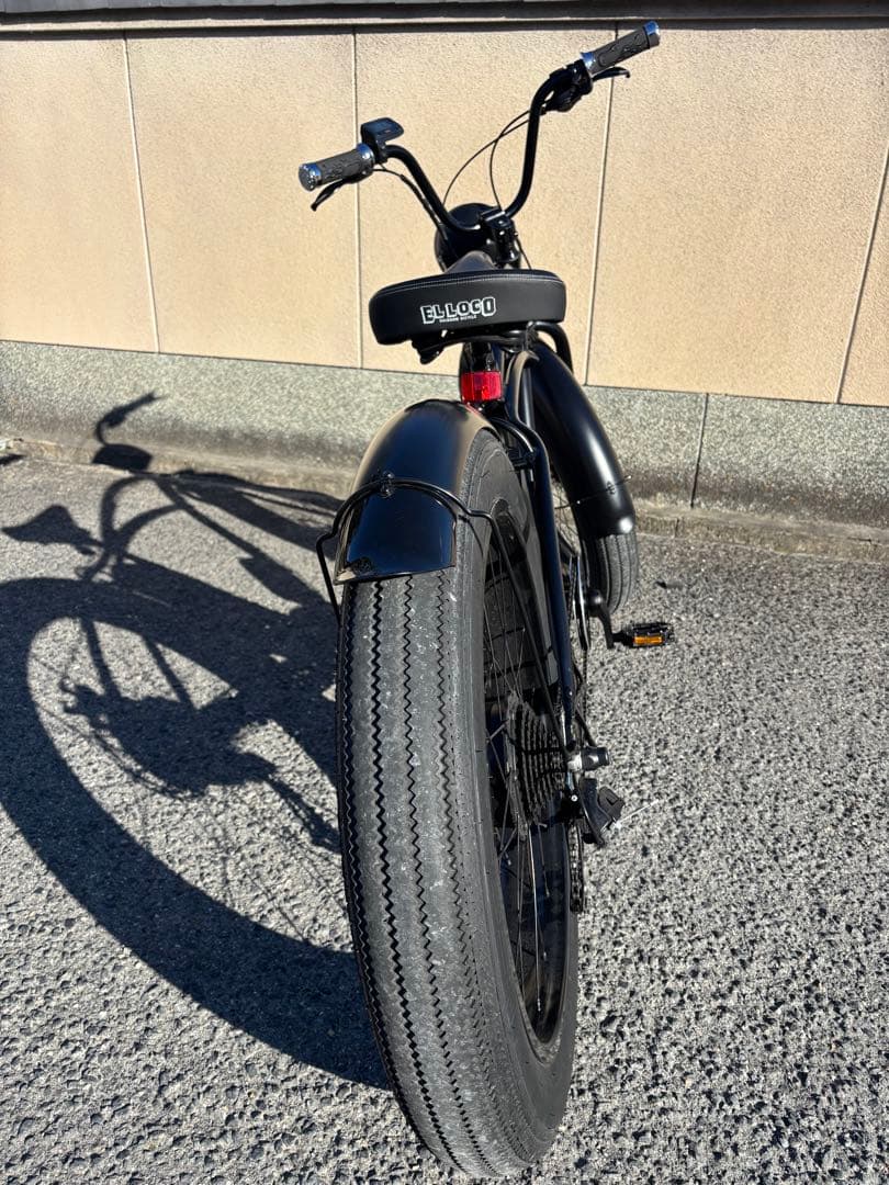 値下げしました RAINBOWビーチクルーザーEL LOCO 電動アシスト自転車