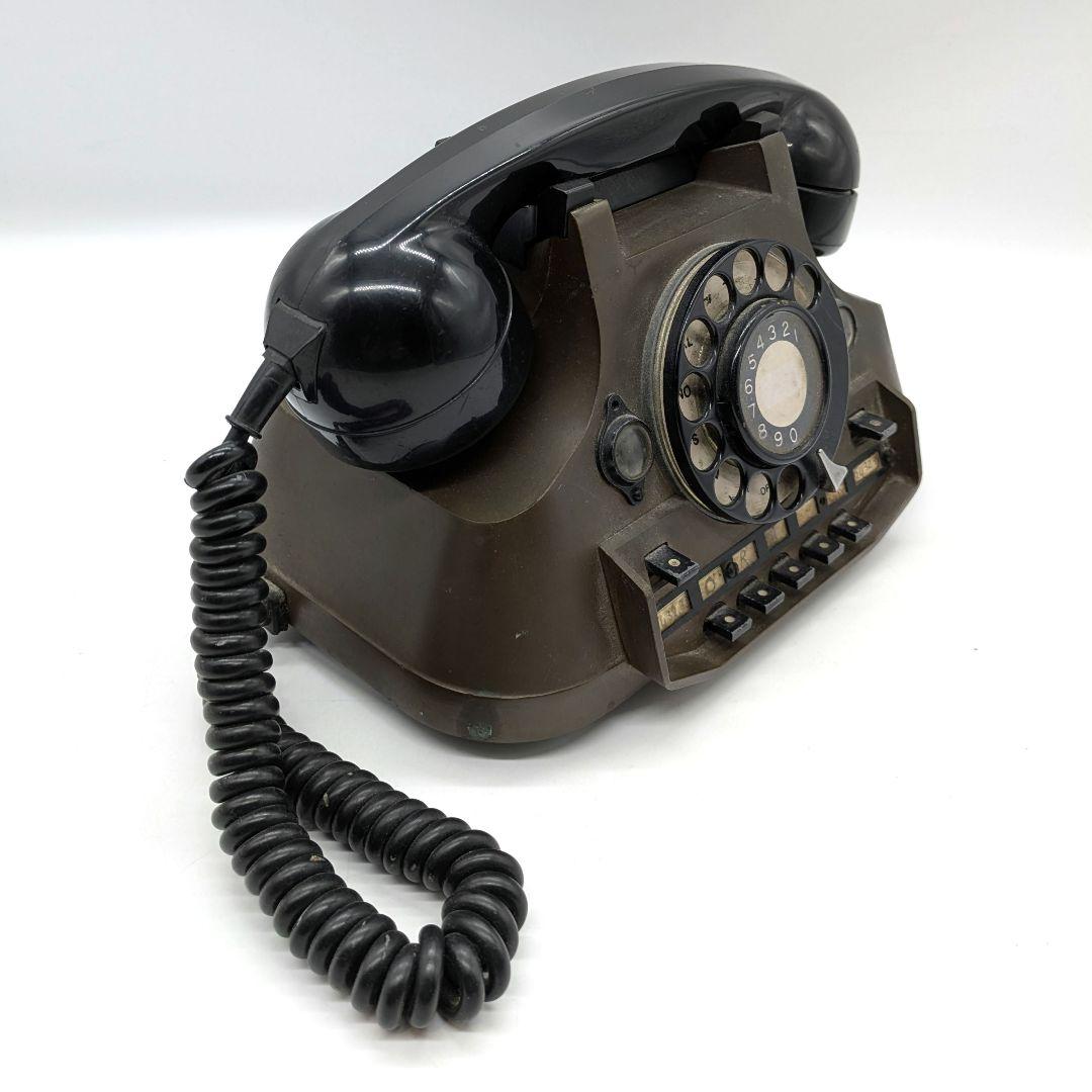 ヴィンテージ ダイヤル式電話機 レトロ 海外モデル 希少