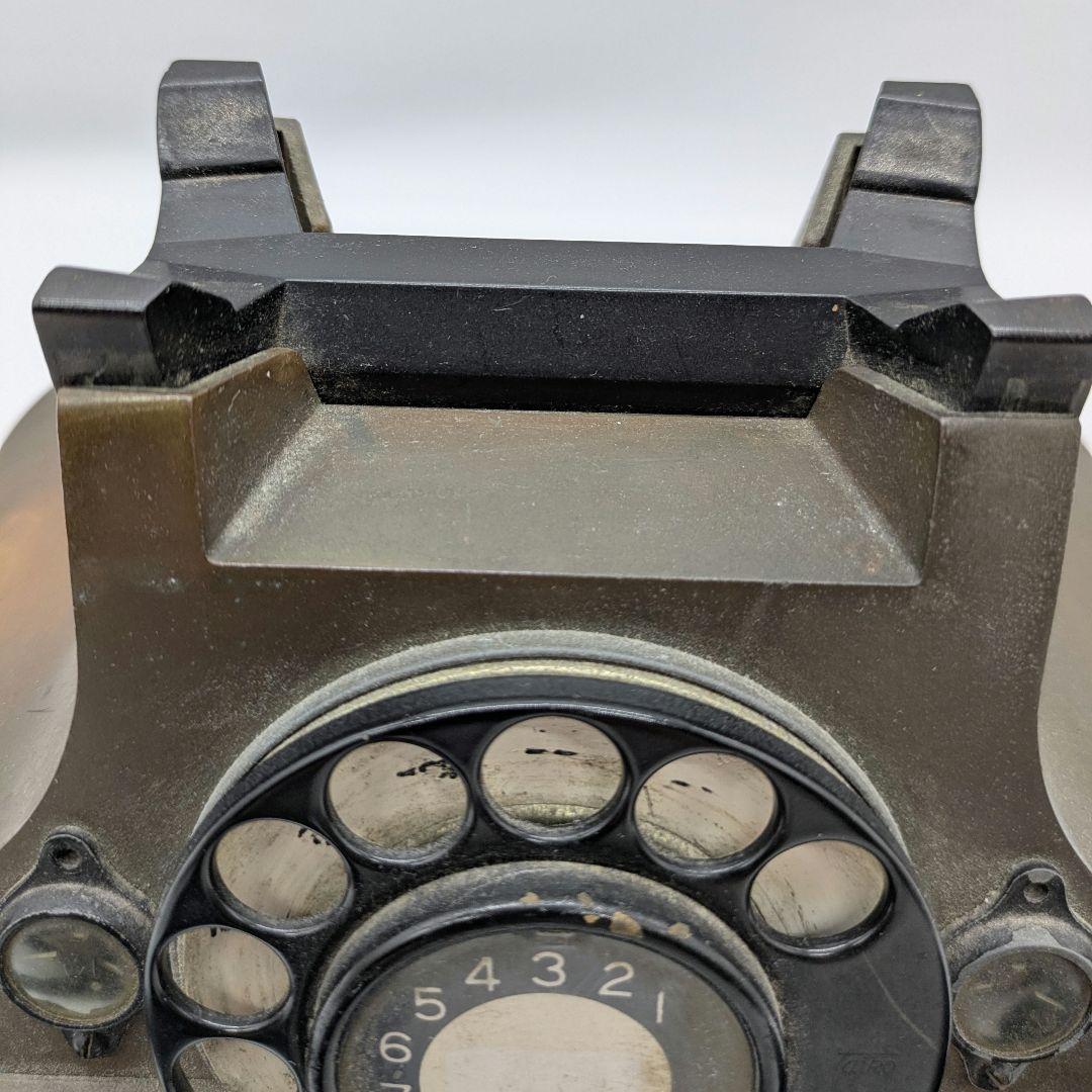 ヴィンテージ ダイヤル式電話機 レトロ 海外モデル 希少