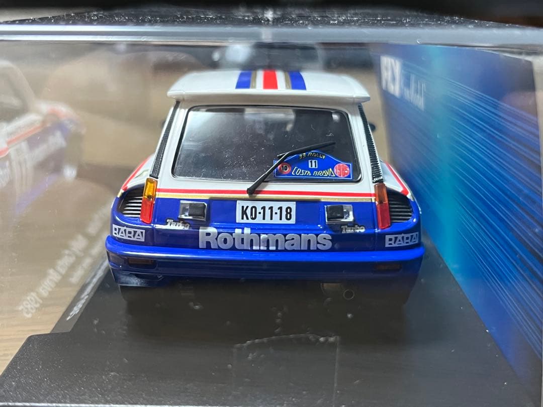 ミニカー Renault 5 Turbo Rally Costa Brava 1985