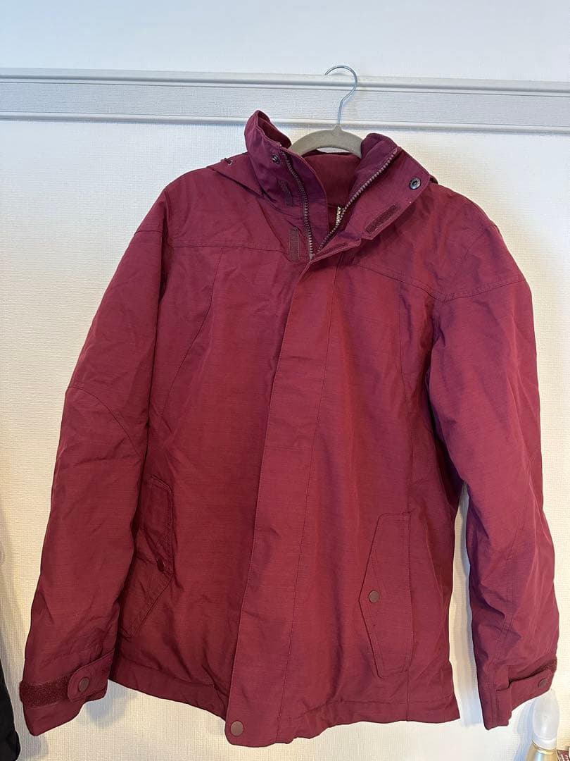 BURTON バーガンディ フード付きジャケット