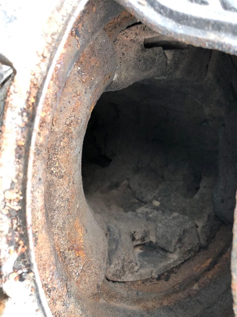 フランス　ストーブ 鋳物 鉄製 シャビー レトロ ヴィンテージ