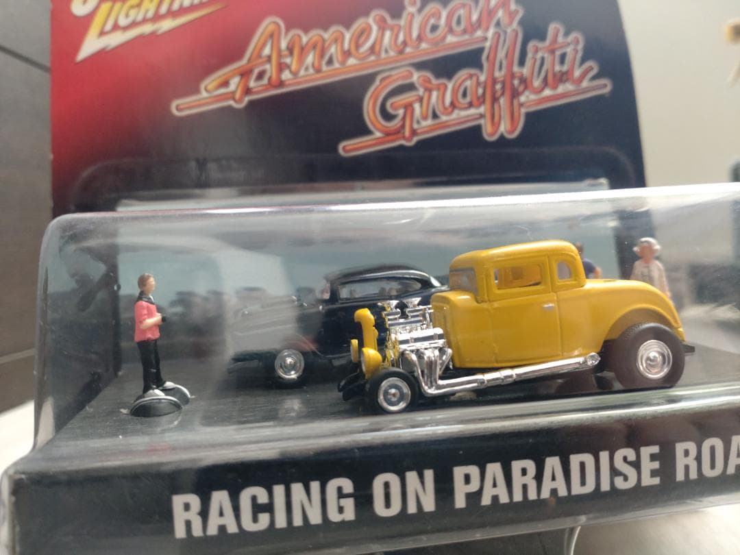 Johnny Lightning アメリカングラフィティー ジオラマ 激レア