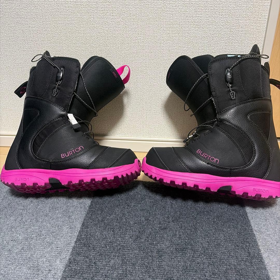 BURTON スノーボードブーツ 女性用 ブラック/ピンク