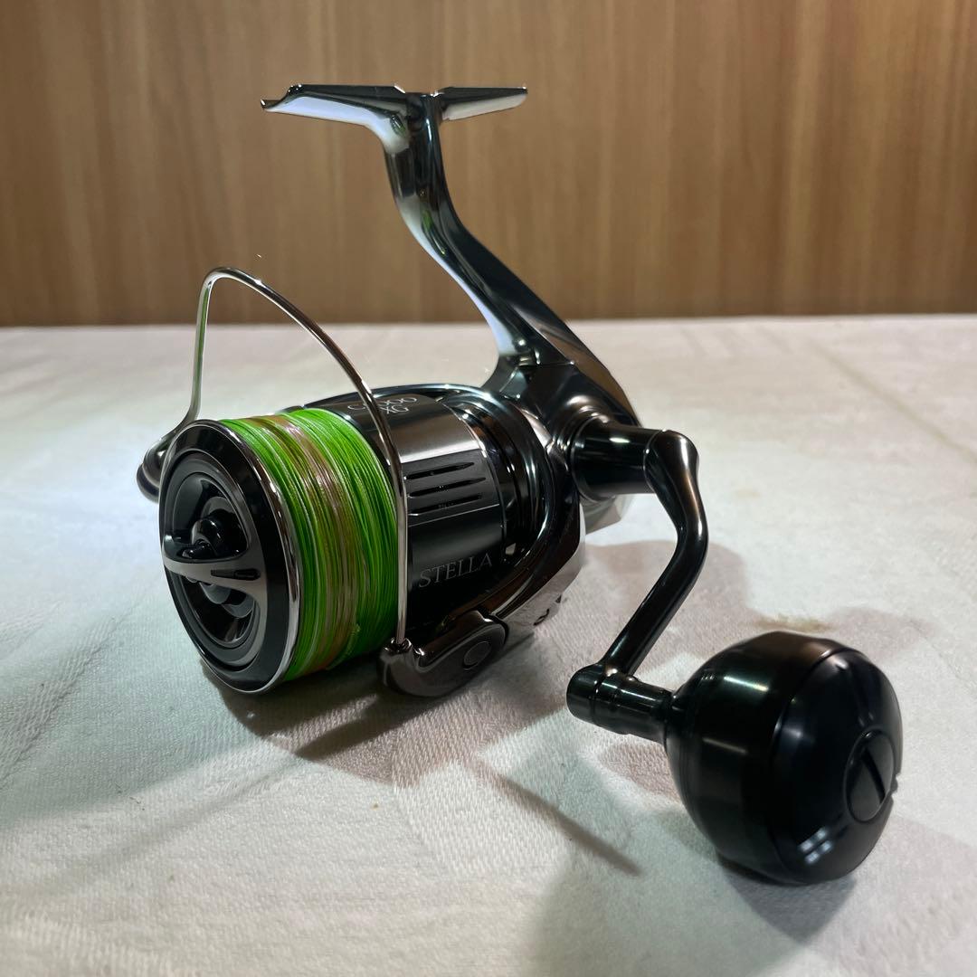 極美品 SHIMANO 22 STELLA C5000XG新品PEライン付シマノ