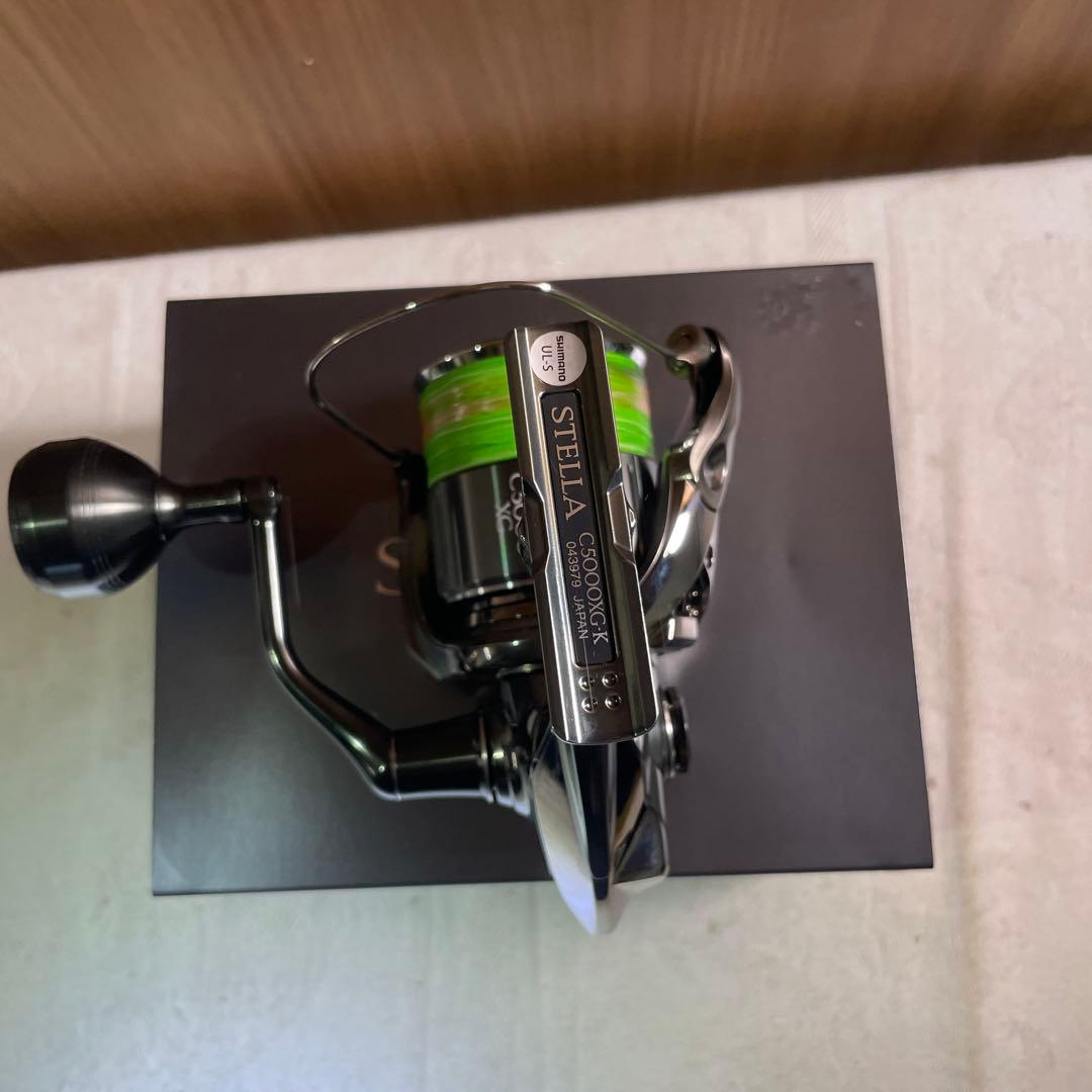 極美品 SHIMANO 22 STELLA C5000XG新品PEライン付シマノ