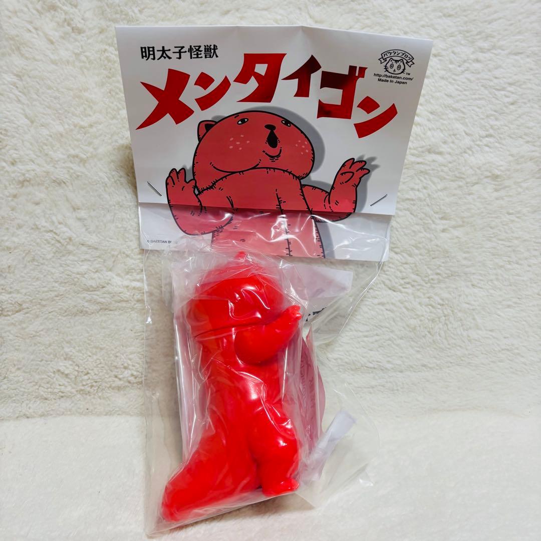 【未開封】バケタンブログ 明太子怪獣 メンタイゴン　ソフビ　フィギュア　レア