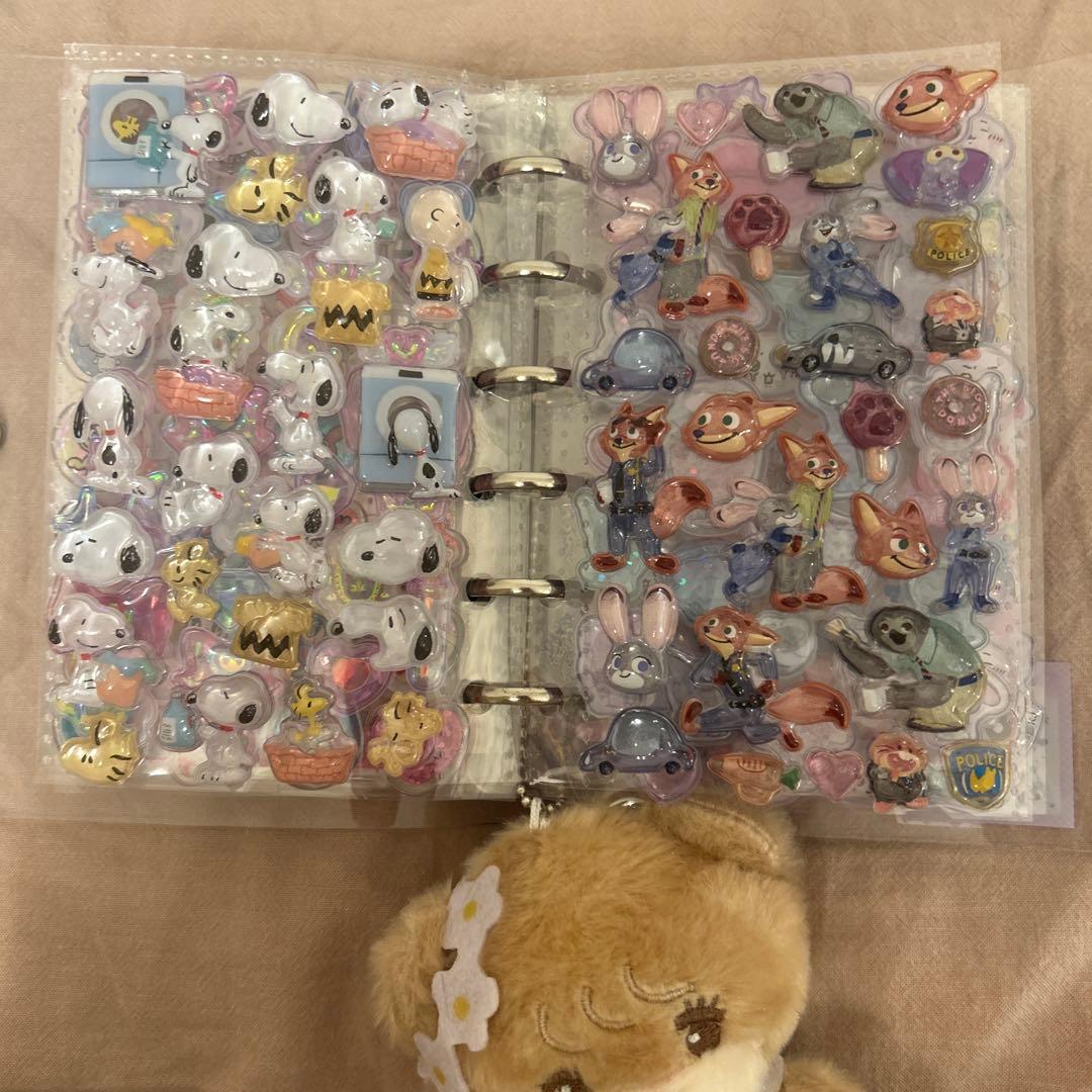 シール帳完成品