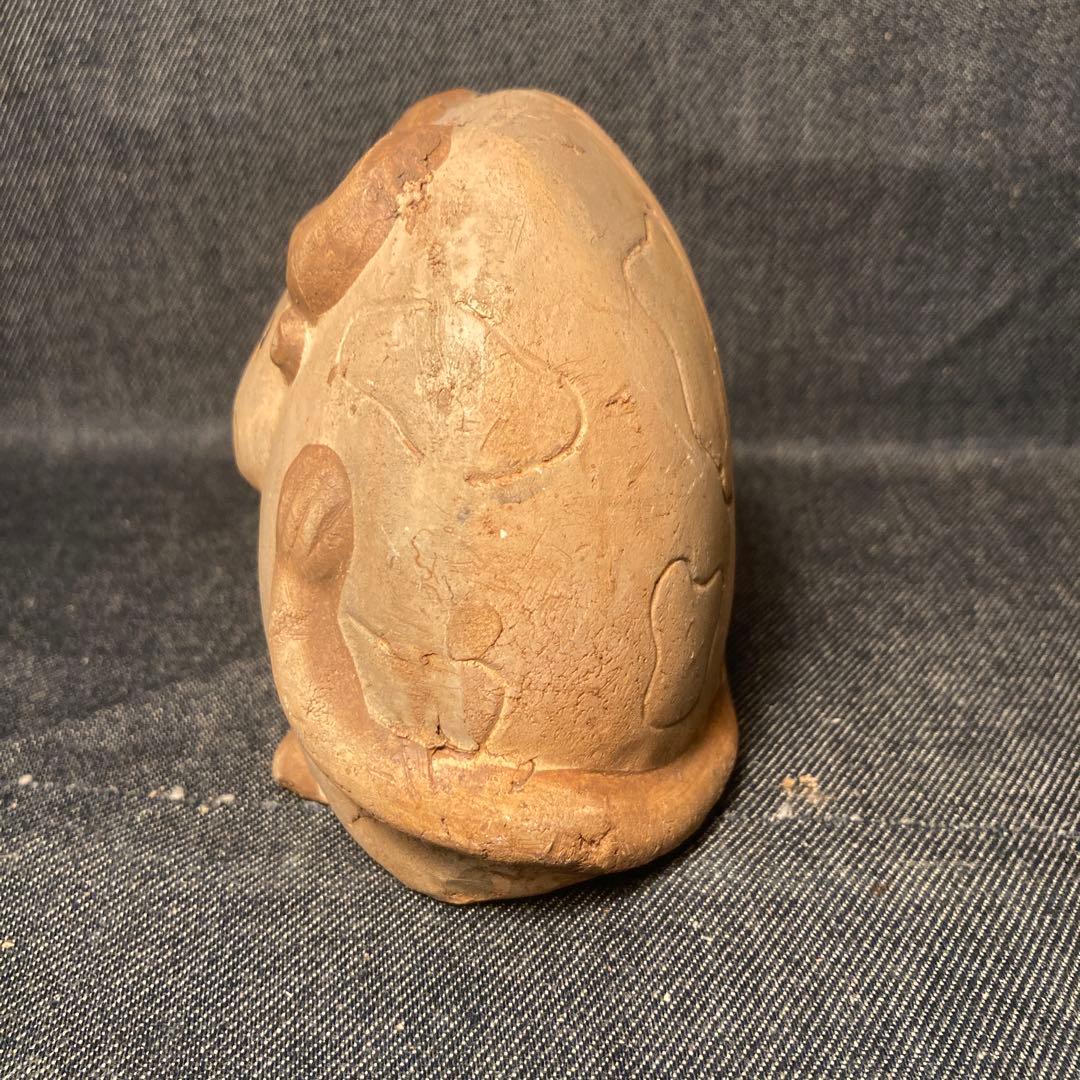 牛　うし　焼物　レア　可愛い　置物