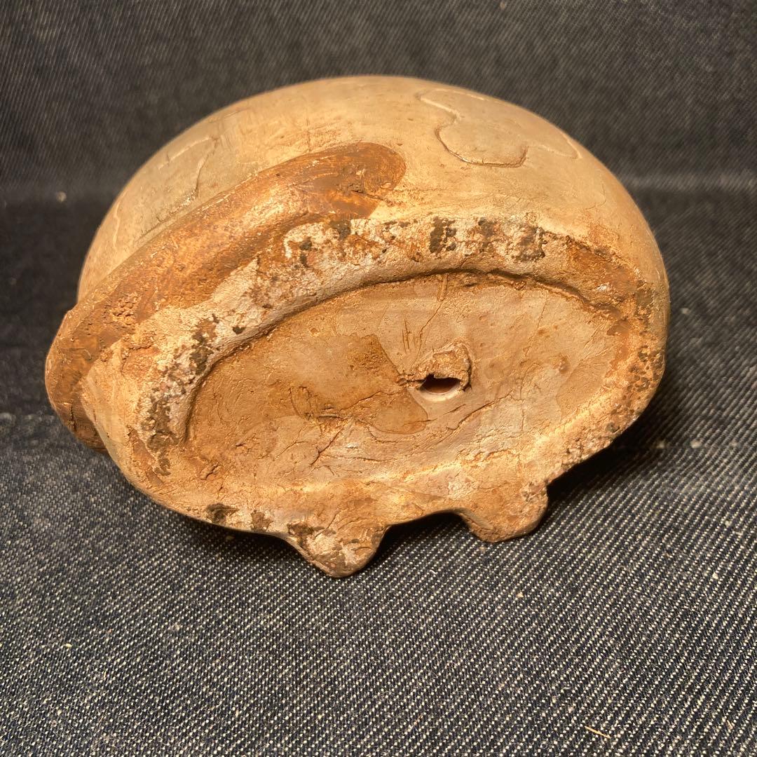 牛　うし　焼物　レア　可愛い　置物