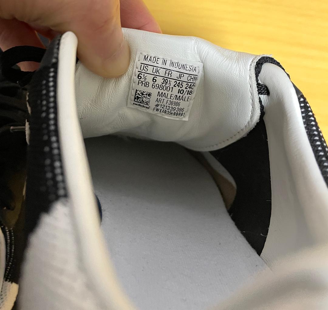 アディダス コパムンディアル 70Y TR 日本24.5 未使用箱付き ブラック