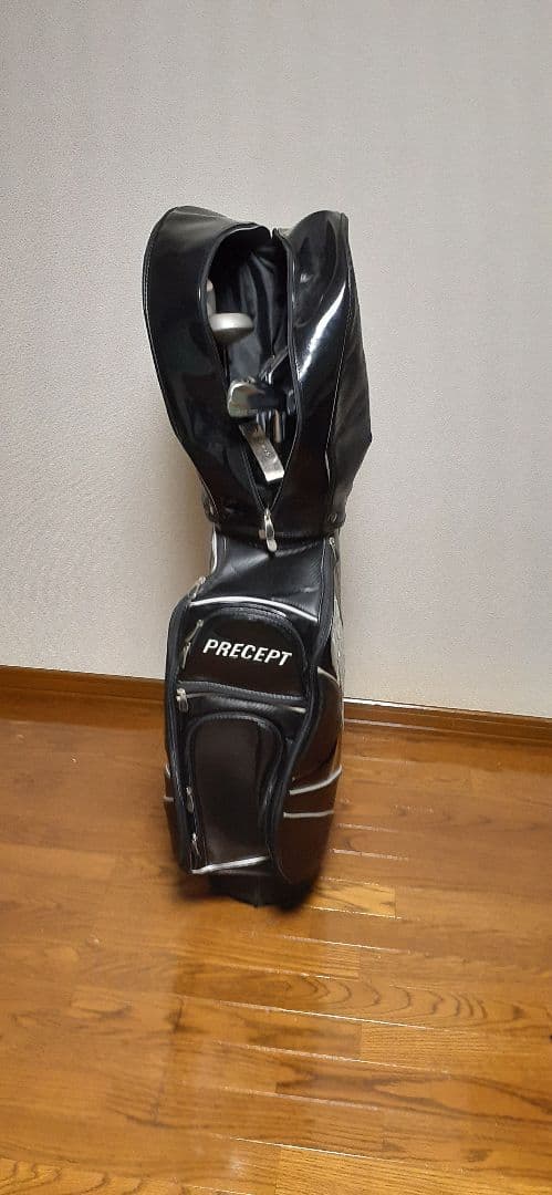 即決価格 美品 ブリヂストン PRECEPT ブラック キャディバッグ