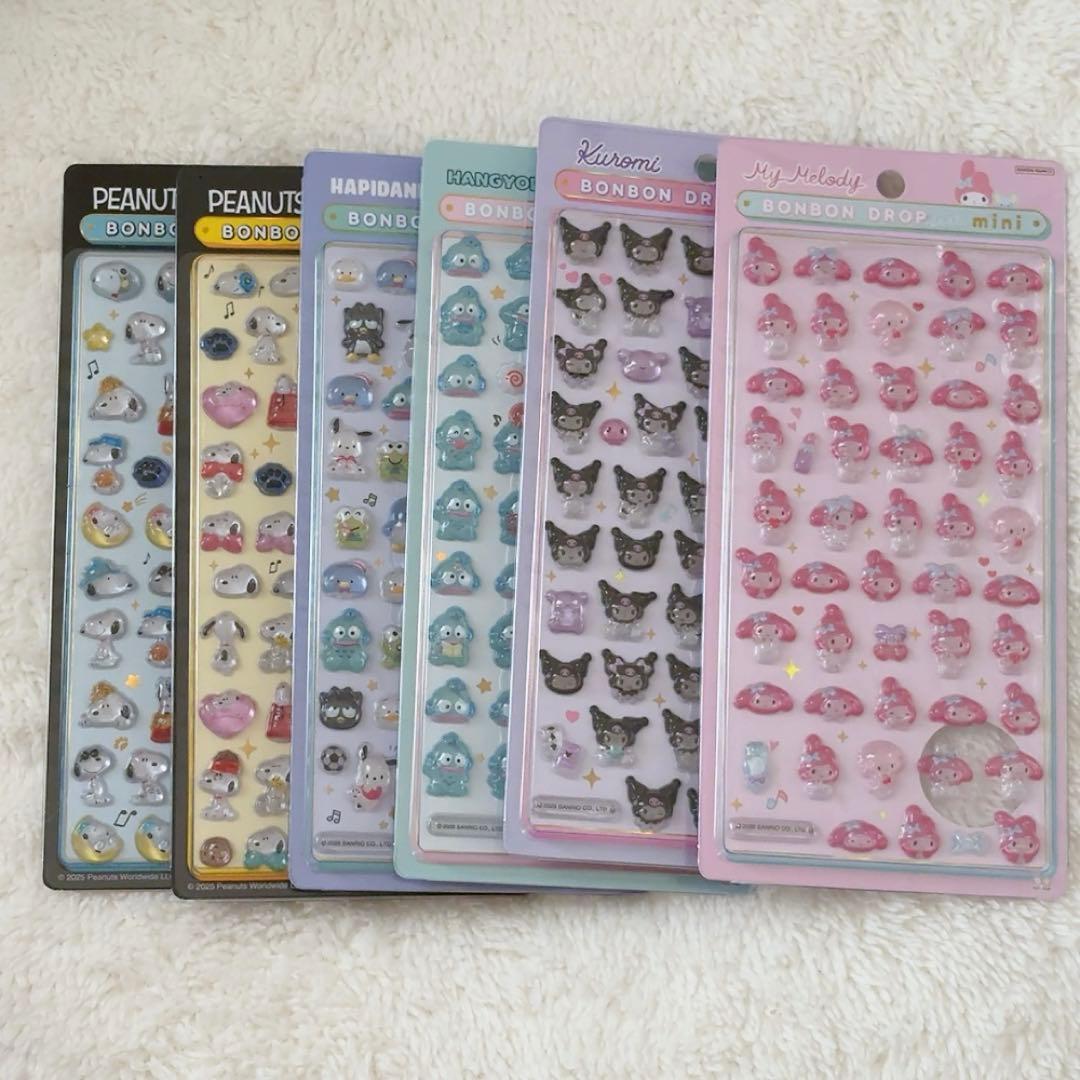 【まとめ売り】ボンボンドロップシール 正規品 30枚 セット コットンパフィなど