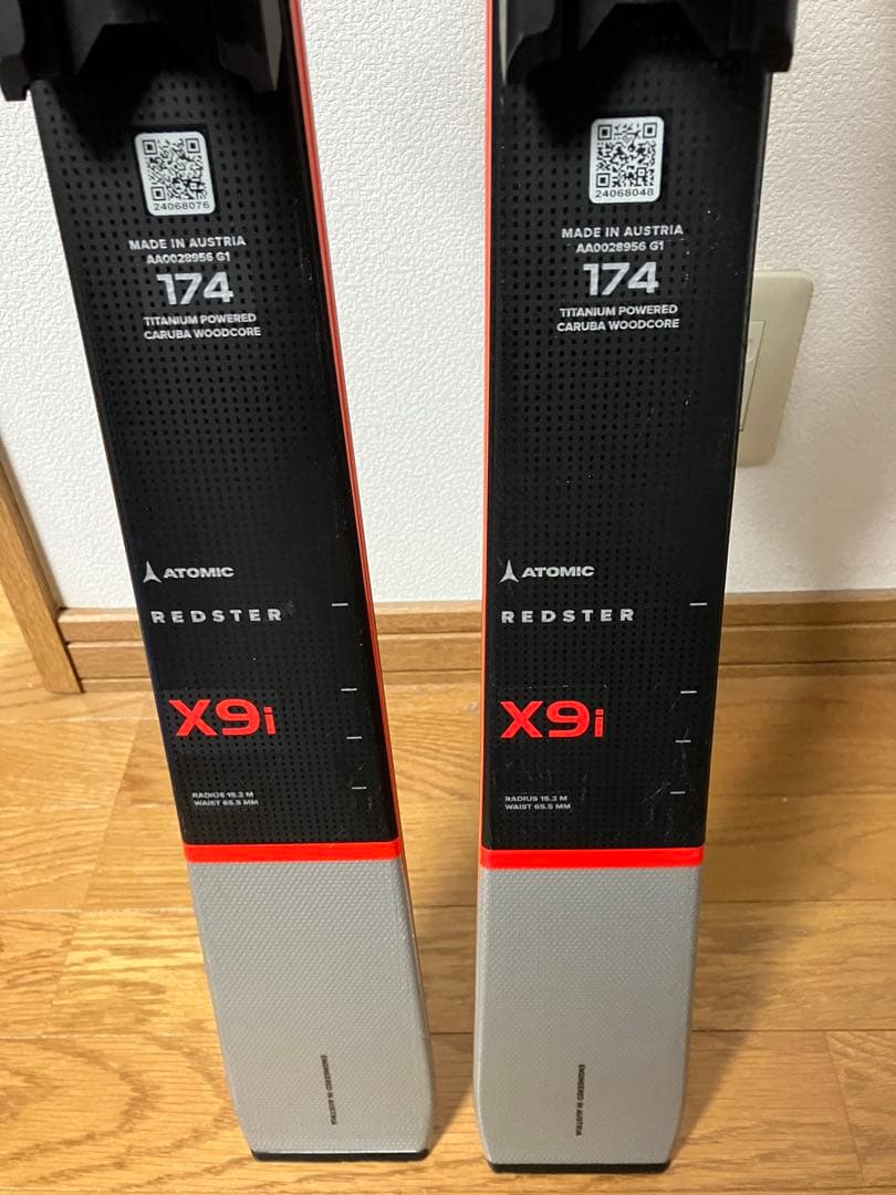 ATOMIC REDSTER x9i 174㎝　チューンナップ済み