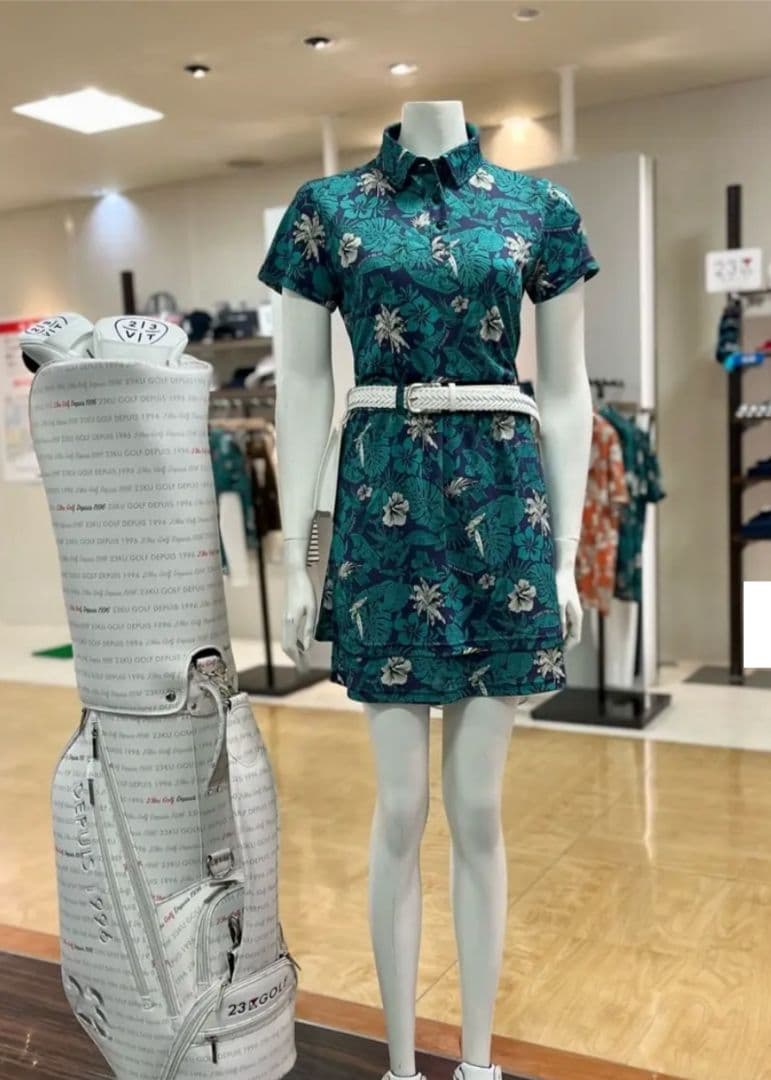 美品 23区GOLF ポロシャツ＋スカート サイズⅠ セット