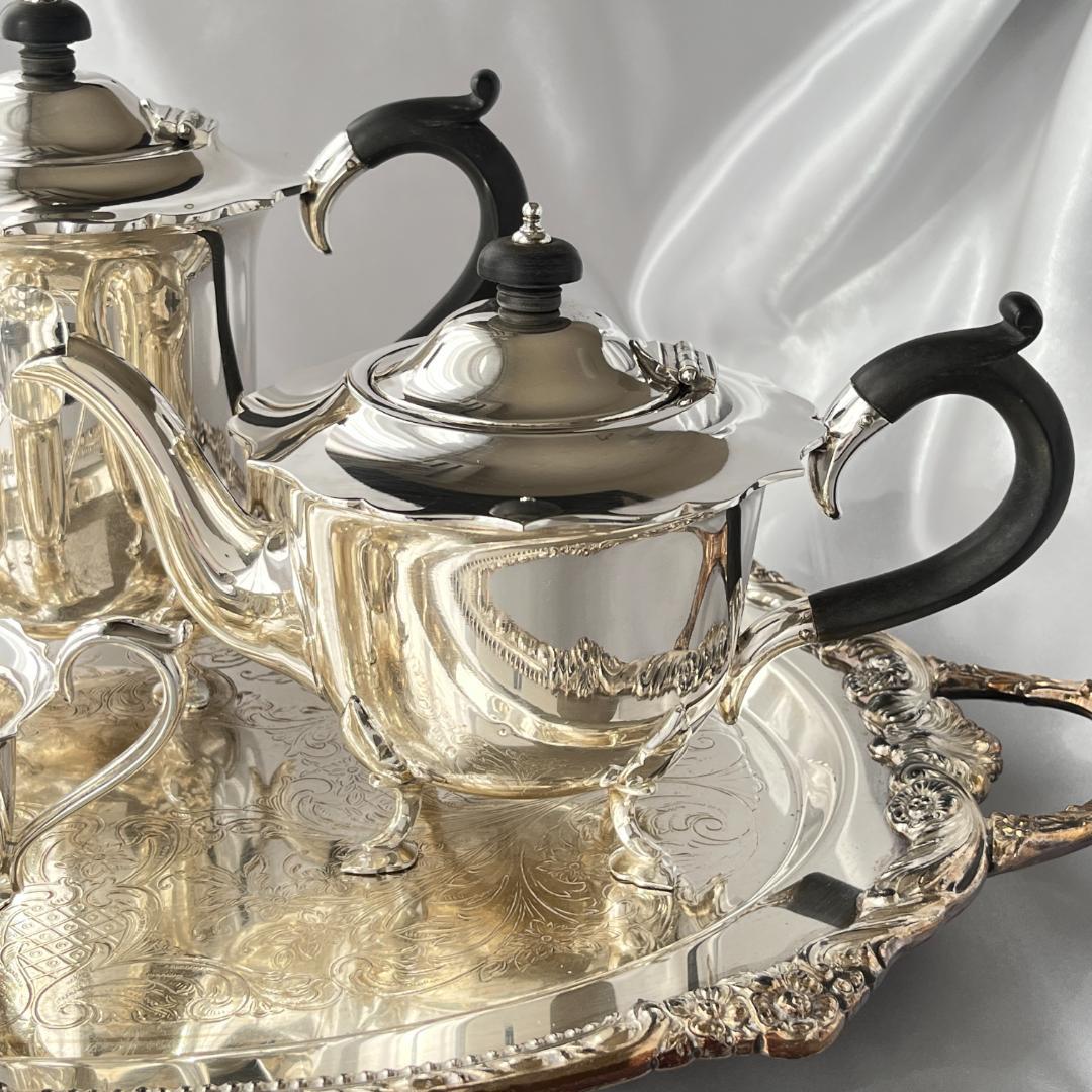 【Mappin & Webb】 ティーサービス 4点 マッピンアンドウェッブ