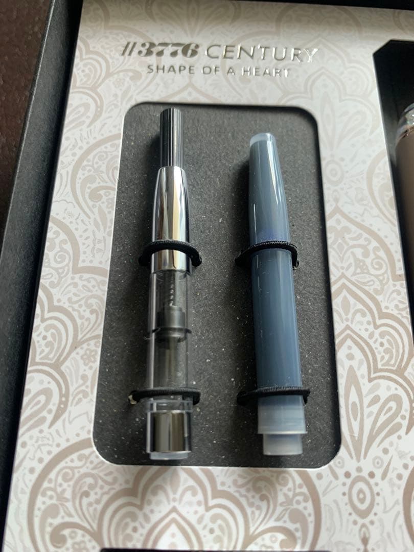 プラチナ #3776 センチュリー シェイプオブハート チャイラテ F