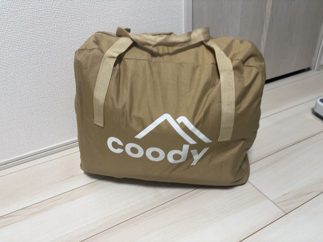 coody エアベッド AIR BLOCK シングルサイズ 2セット ベージュ