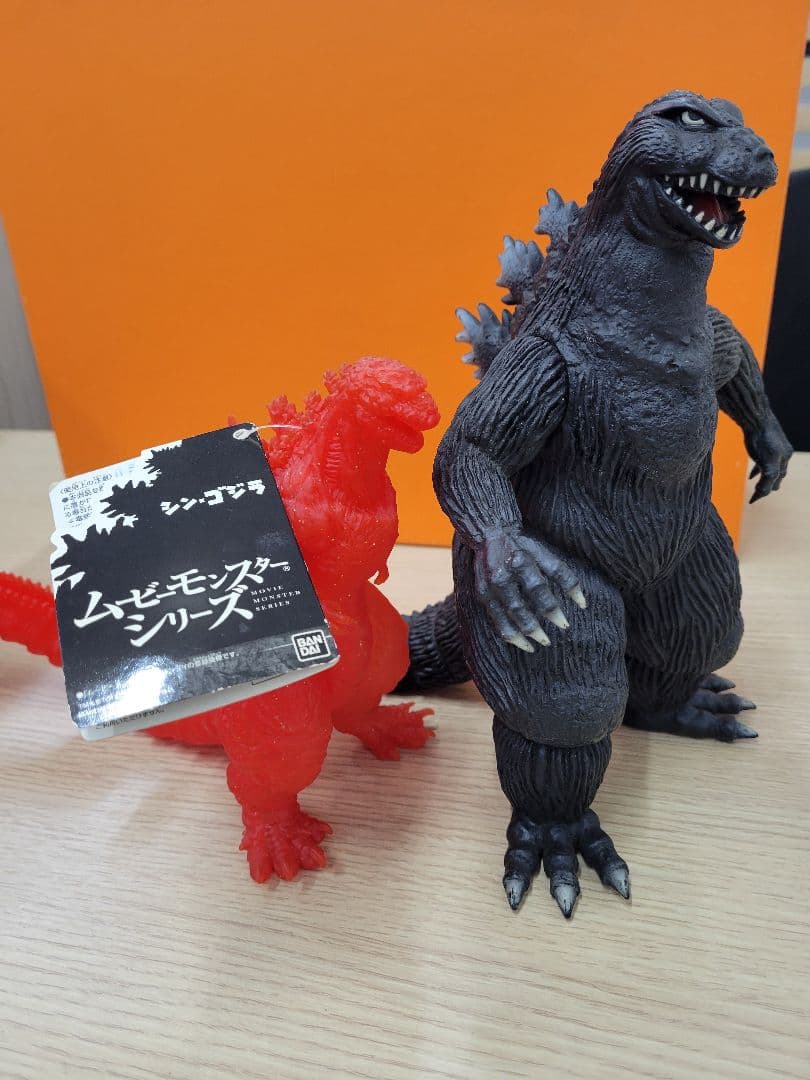 d*3様 ゴジラ フィギュア ソフビ 怪獣、