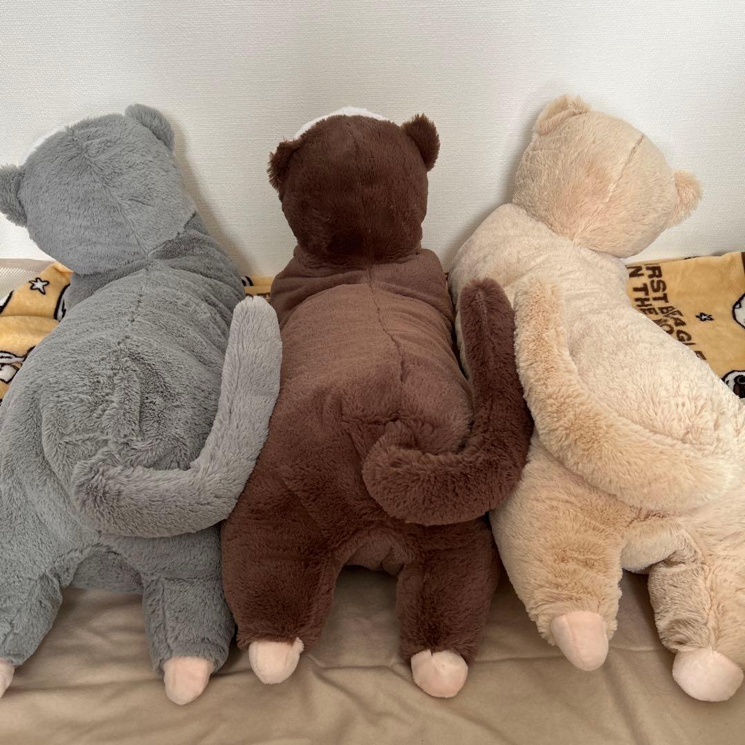 くったりろんぐフェレットナチュラルウルトラBIG3体セット　週末値下げ