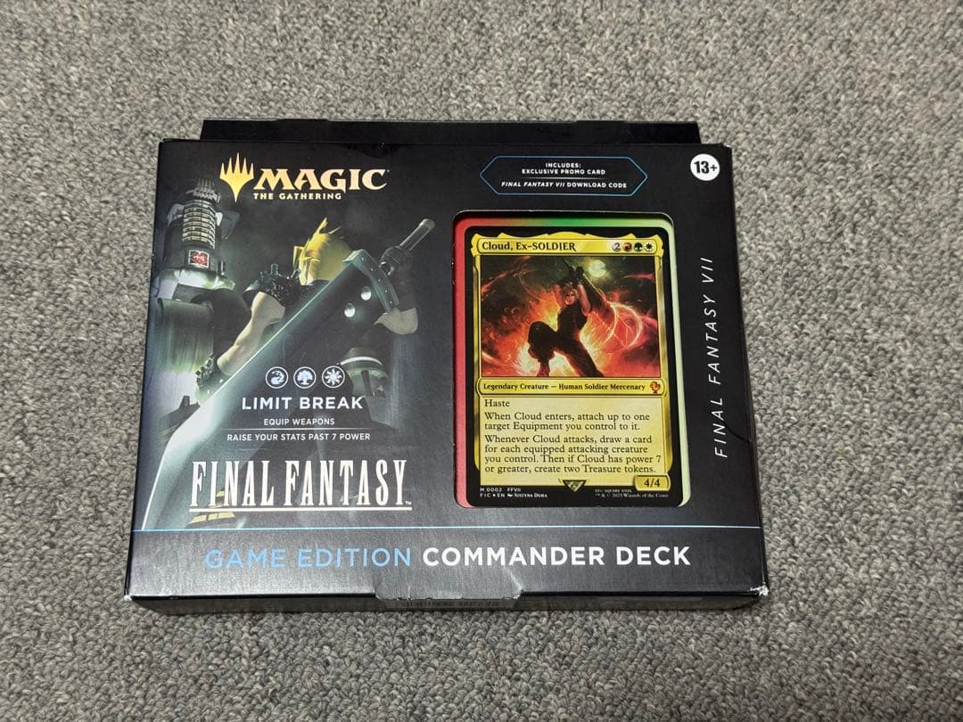 MTG FF 統率者デッキ リミットブレイク GAME EDITION 米国限定