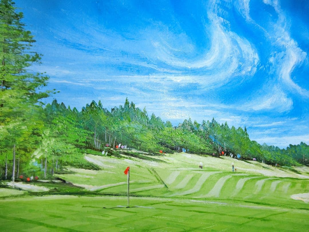 【ART】中垣龍一真筆(オールドオーチャードゴルフクラブ)4号