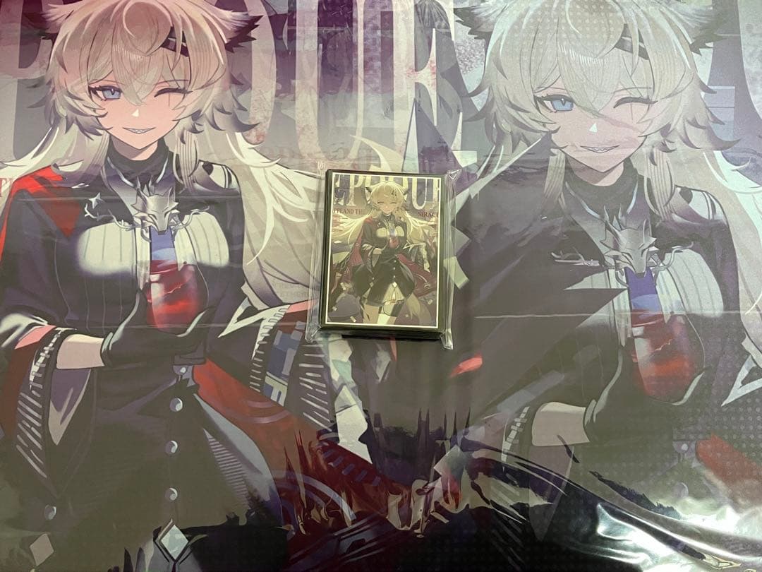 白詰草　アークナイツ　スリーブ　プレイマット　荒蕪ラップランド