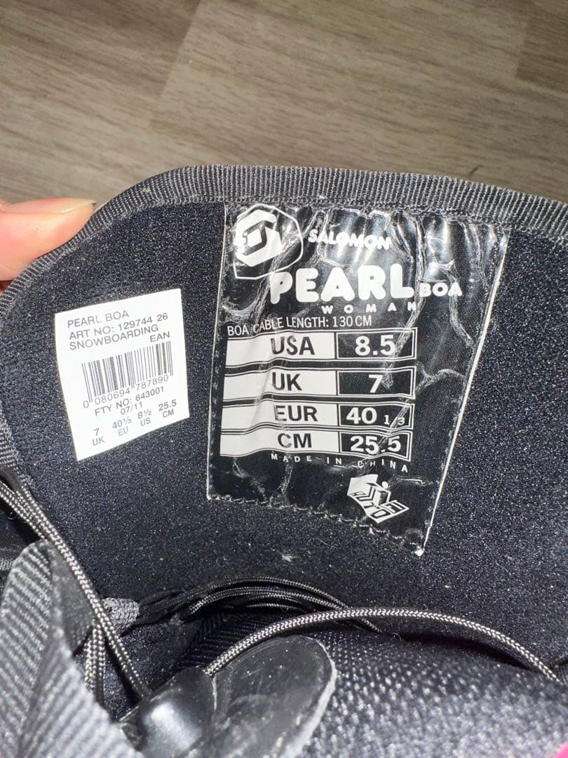 SALOMON スノーボード バッグセット