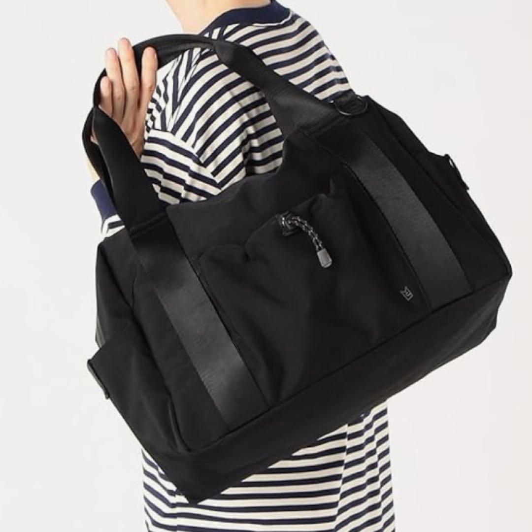 MILESTO LIKID ボストンバッグ ブラック