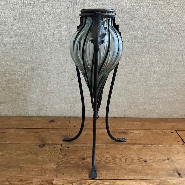 アンティーク 葉山家具 葉山ガーデン ツイスト フラワーベース 花瓶 イタリア製