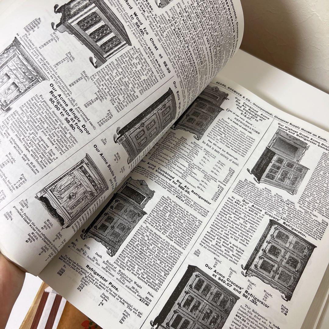 1897年版 シアーズ カタログ 復刻版 マルシェ袋 ジャンクジャーナル 洋書